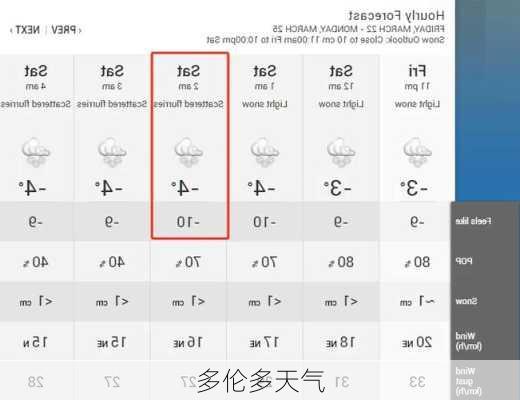 多伦多天气