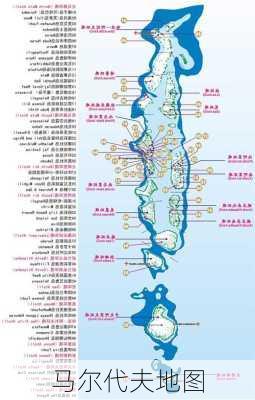 马尔代夫地图