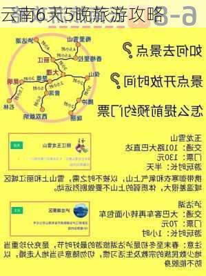 云南6天5晚旅游攻略