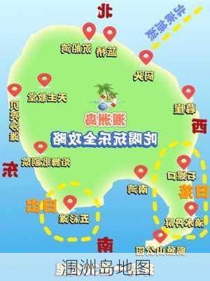 涠洲岛地图