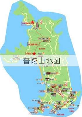 普陀山地图