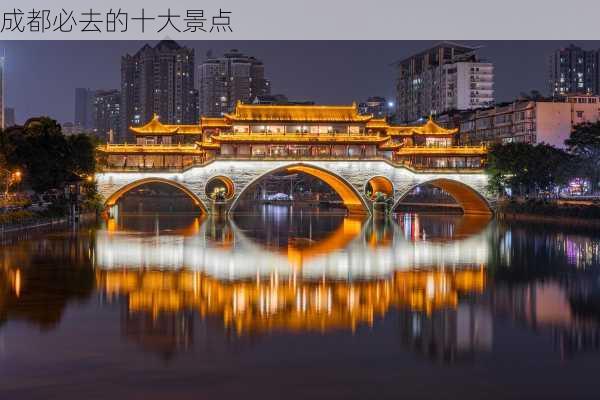 成都必去的十大景点