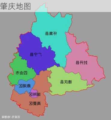 肇庆地图